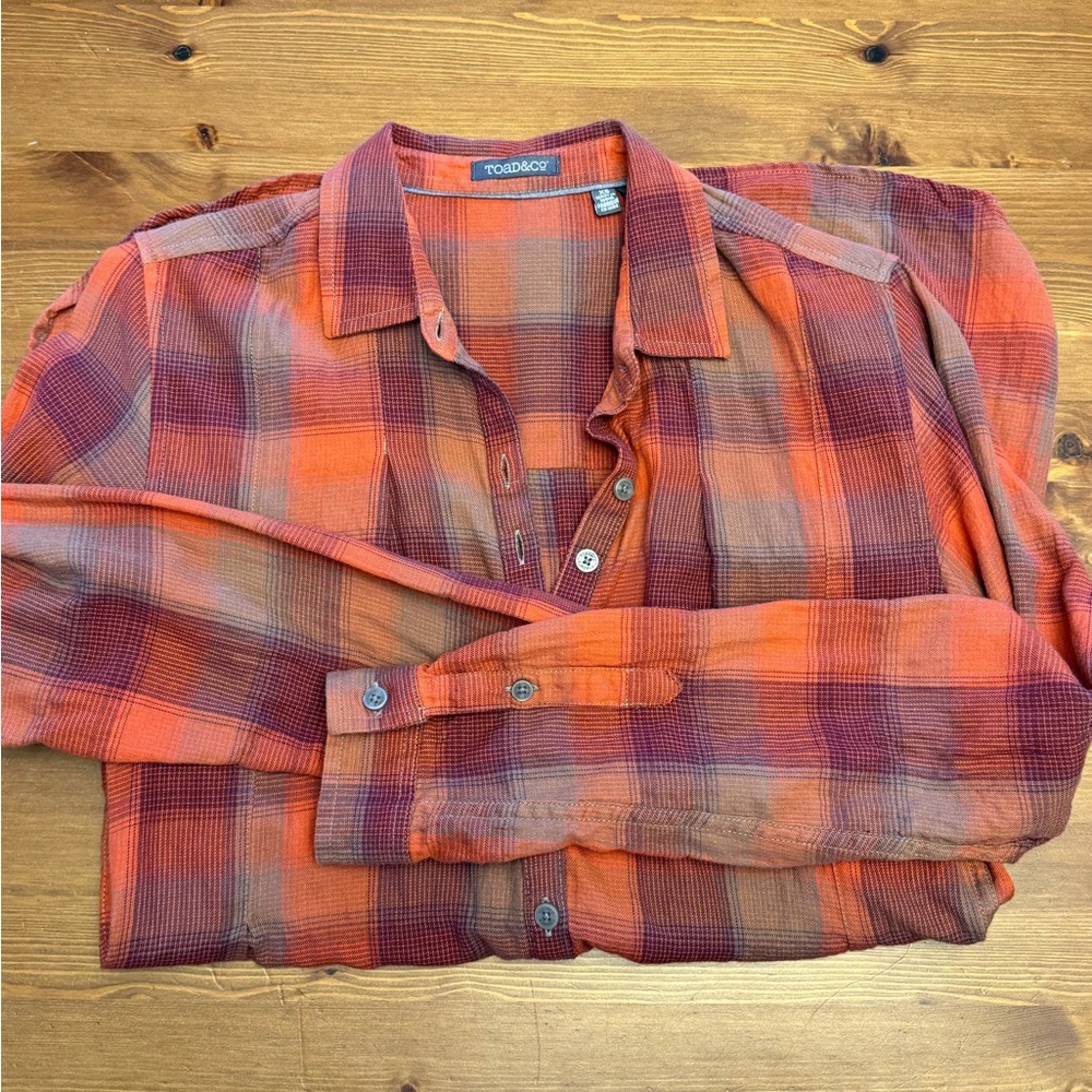 Toad&Co Plaid Tunic